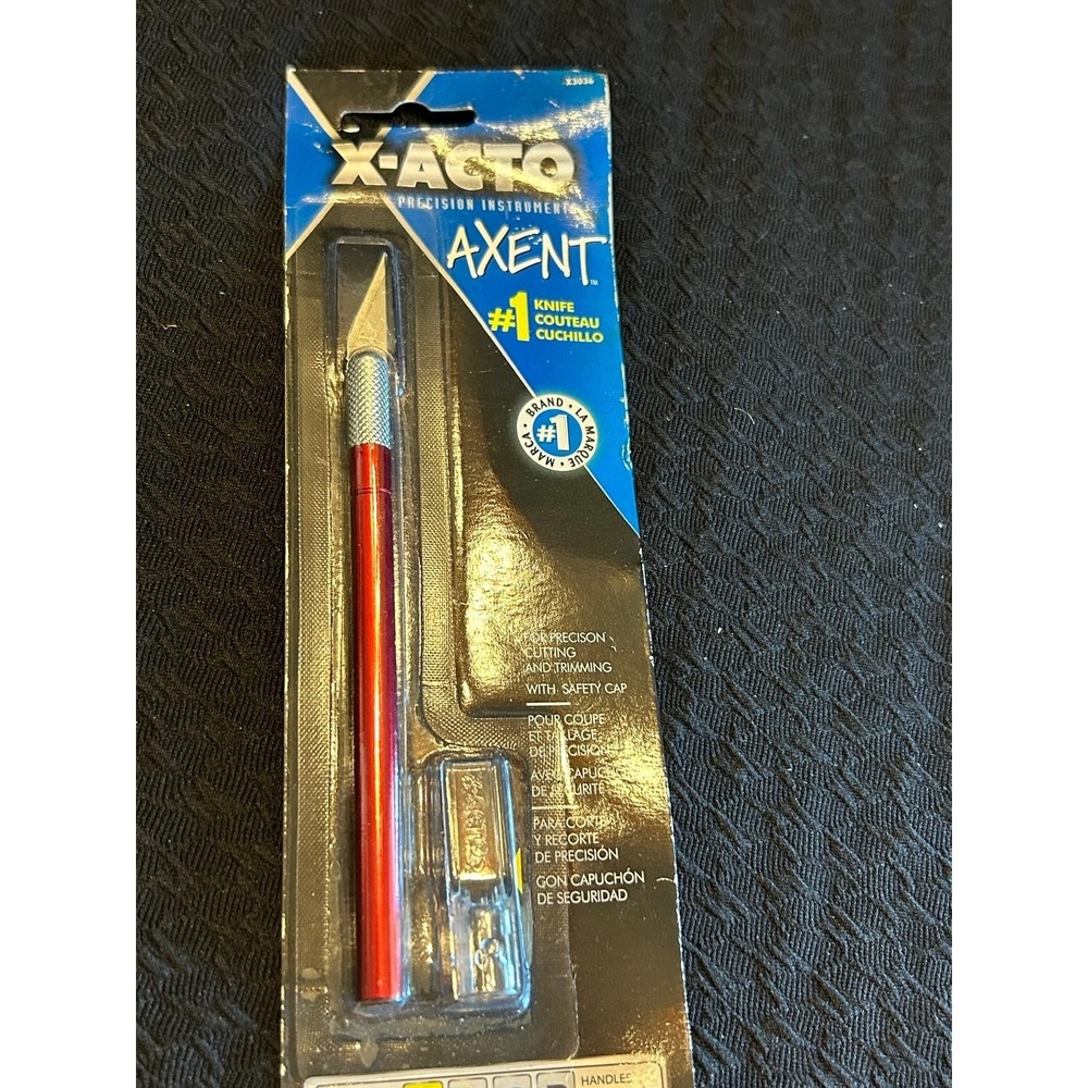 X ACTOR AXENT 1 Craft Knife W Cap Red